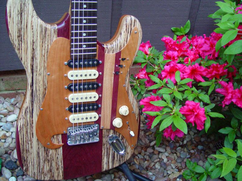 How custom guitars are made tsunami guitar paul