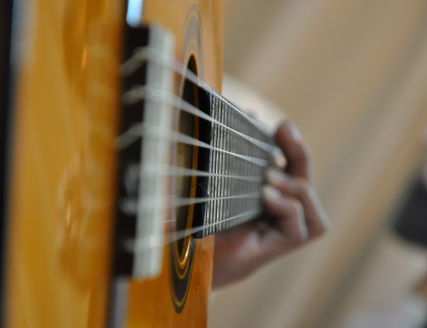 guitar left hand